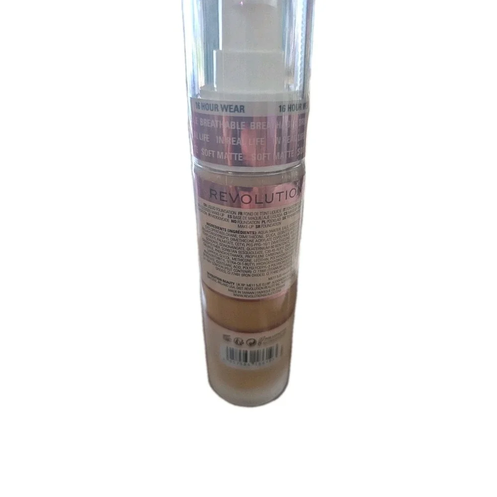 Revolution IRL Filter Longwear Foundation Breathable Soft Matte F11.2 - NEW 23ml